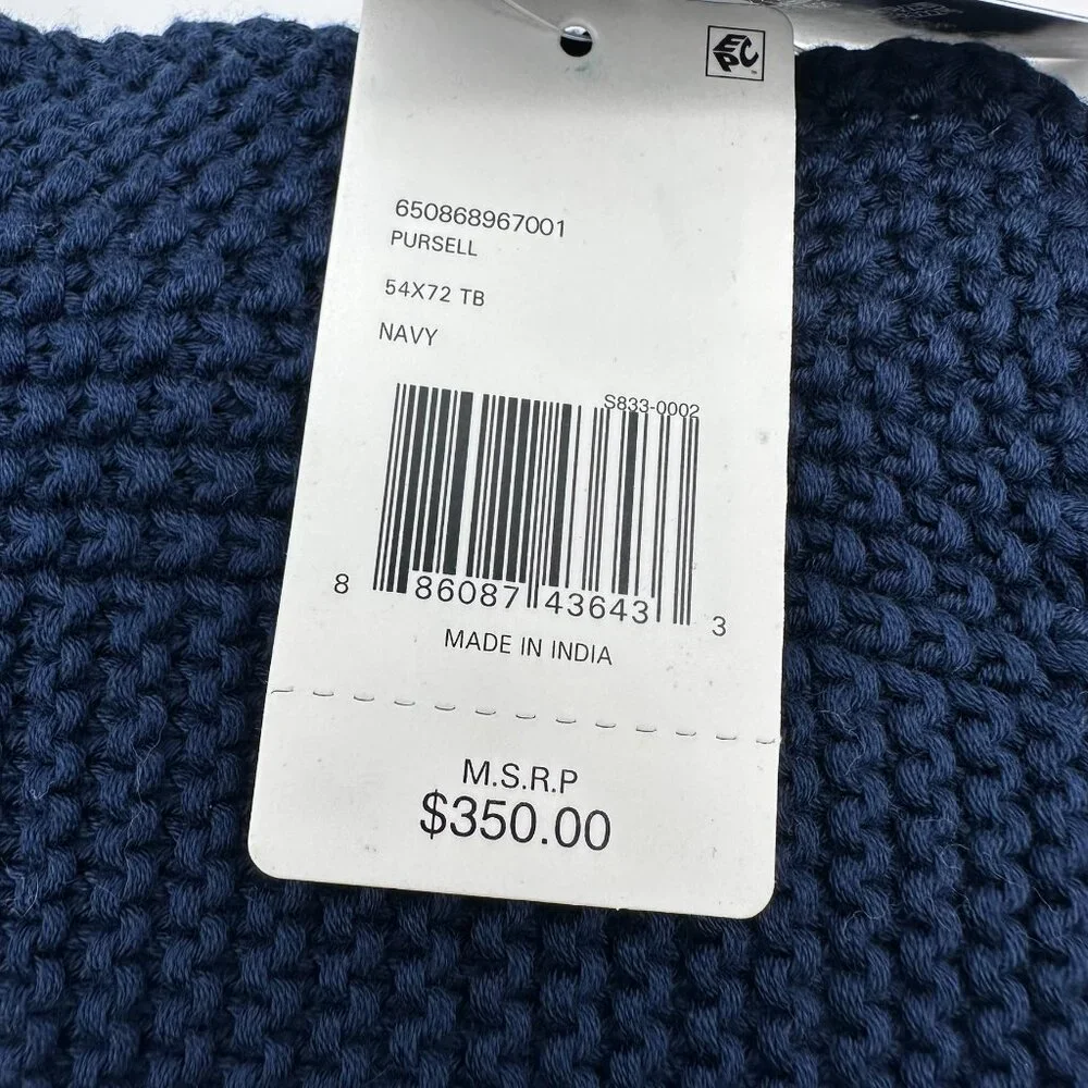 Ralph Lauren Pursell Cotton Knit Textured‎ Pattern 54